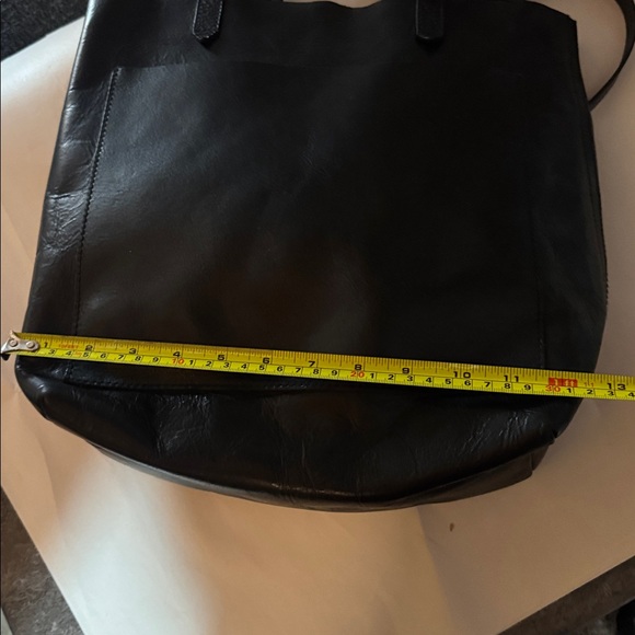 Madewell The Zip-Top Medium Transport Leather Tote - Picture 8 of 9